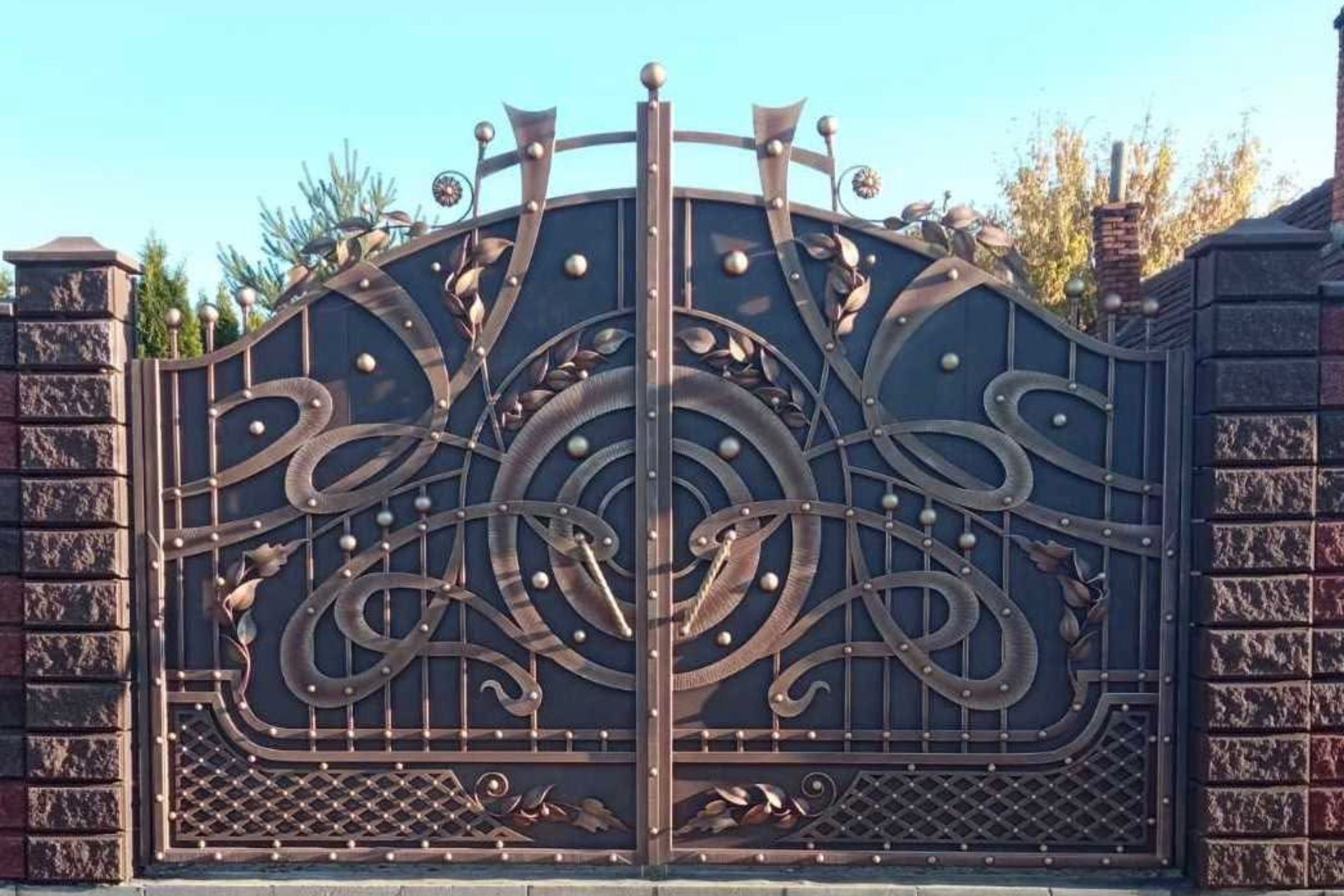 Bespoke Iron Estate Gates
