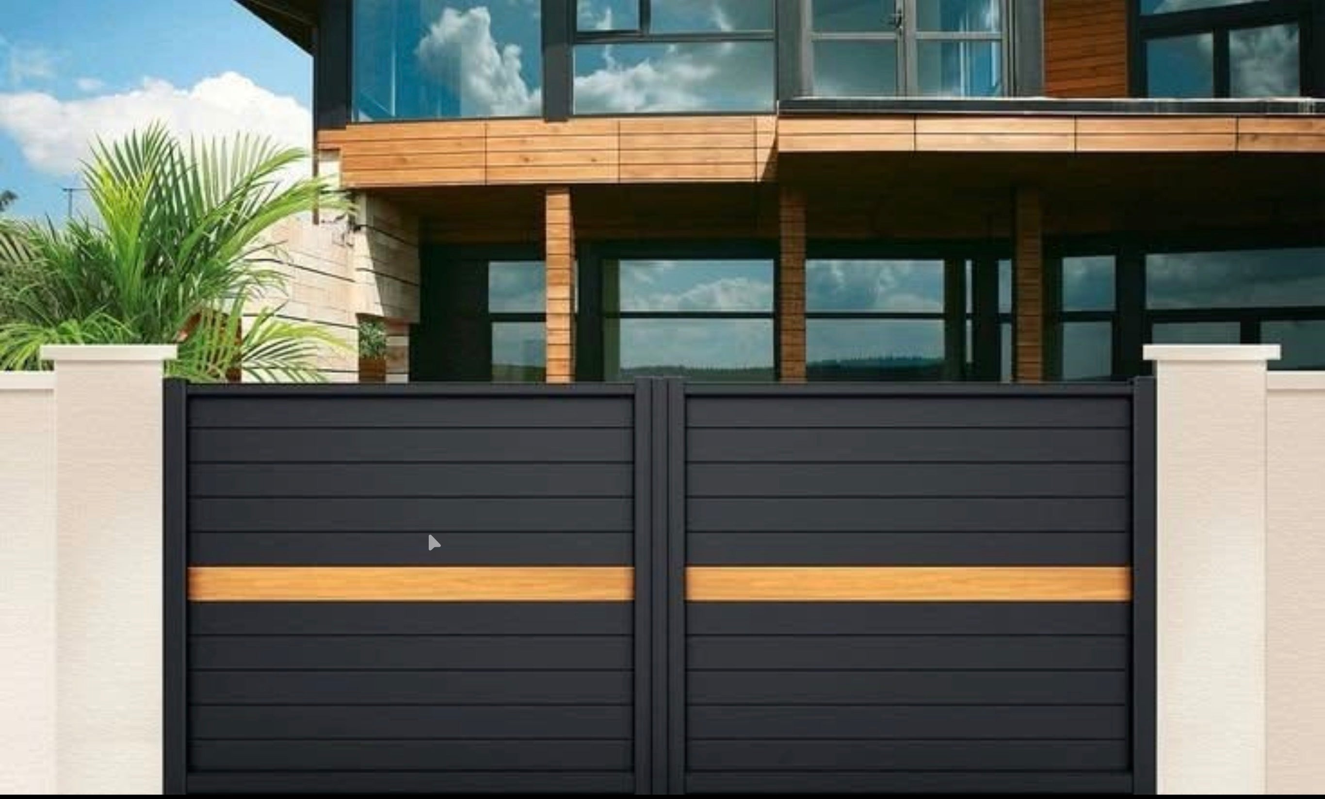 Contemporary Steel Gates